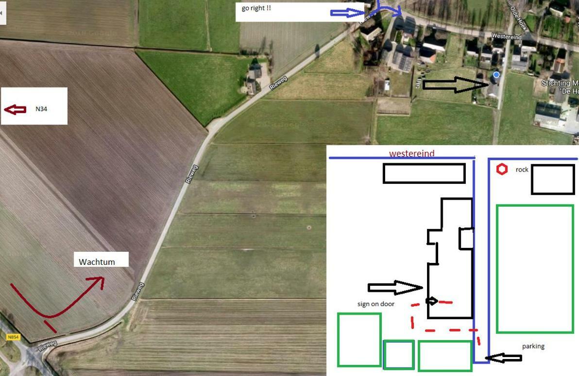 Logeerruimte In Gerenoveerde Boerderij In Wachtum Apartment ภายนอก รูปภาพ